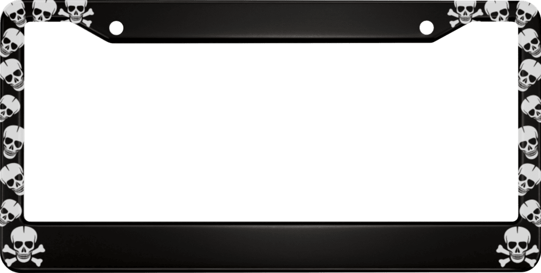 Skull License Plate Frames Best License Plate Frames